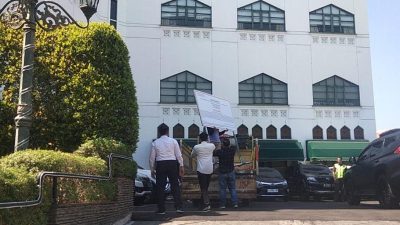 Polda Jatim Sita Gedung Wismilak Surabaya