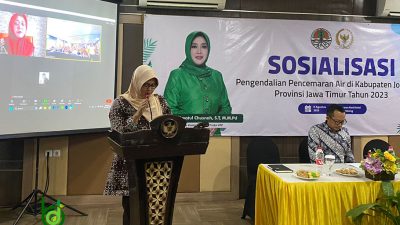 Ning Ema Bersama KLHK Gelar Sosialisasi Pengendalian Pencemaran Air di Jombang