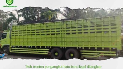 Bawa 40 Ton Batu Bara Ilegal, Sopir Truk Tronton di Muara Enim Ditangkap, Pemilik Tambang Bebas