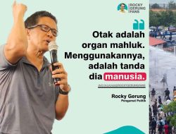 Penggusuran Rempang Jalan Terus, Rocky Gerung : Akhirnya Pemerintah Sekadar Menjadi Antek Dari Modal Besar