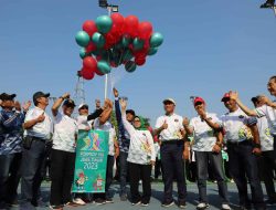 Bupati Jombang Buka Kejuaraan Cabor Tenis Lapangan Porprov VIII Jatim