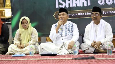 PJ Bupati Jombang Sugiat Hadiri Maulid Nabi Muhammad SAW, Di Masjid Agung Baitul Mukminin