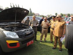 Pj Bupati Jombang Turun Langsung Cek Kondisi Mobil Dinas Lingkup Pemkab Jombang