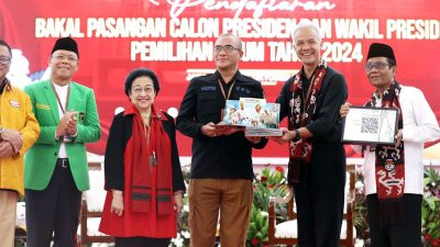 Ganjar-Mahfud Resmi Daftar Capres dan Cawapres Pemilu 2024