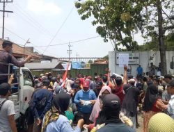 Warga Tunggorono Jombang Demo PT Layo Seng Fong, Keluhkan Debu Pabrik