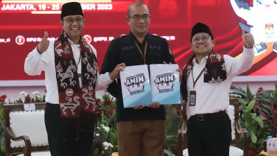 Anies-Cak Imin Resmi Mendaftar Sebagai Capres-Cawapres ke KPU