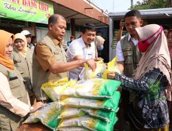 Satgas Pangan Jombang Gelar Stabilisasi Harga Beras Di Pasar Sumobito