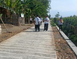 Pemdes Tejo Jombang Bangun Jalan Usaha Tani