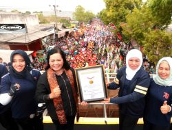 Gerak Jalan Perjuangan Mojokerto-Suroboyo Pecahkan Rekor MURI