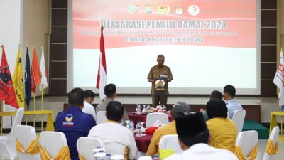 Teken Bersama Deklarasi Pemilu Damai 2024 Di Makodim 0814 Jombang