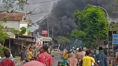 Ledakan Dahsyat Terjadi di Gudang Besi Tua di Bangkalan, Tewaskan 1 Orang