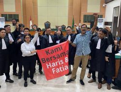 Hakim Memvonis Bebas Haris Azhar-Fatia Pada Kasus ‘Lord Luhut’
