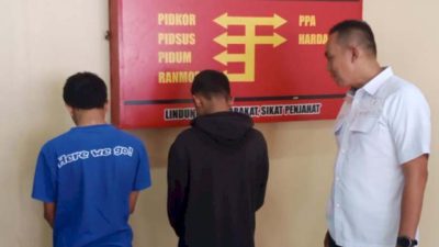 Bawa Celurit, Dua Pelajar Di Palembang Ditangkap