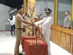 Kades Genenganjasem Lantik 1 Perangkat Desa