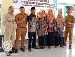 Kades Kedungjati Jombang Gelar Pisah Kenal Sekdes