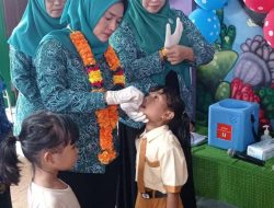 Pemkab Lakukan Kick Off Tetes Pertama Sub PIN Polio Putaran 2