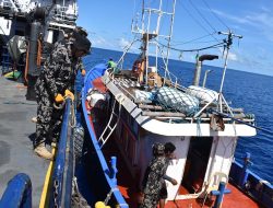 KKP Tangkap Kapal Asing Asal Filipina di Laut Sulawesi