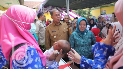 Bulan Penimbangan Balita Terintegrasi di Jombang Momentum Perkuat Gerbang Penting