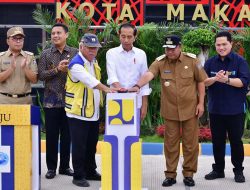 Presiden Jokowi Resmikan Pengelolaan Limbah Domestik Makassar