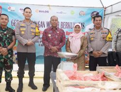 Pemkab Jombang Gelar Gerakan Pangan Murah Di Halaman Polres Jombang