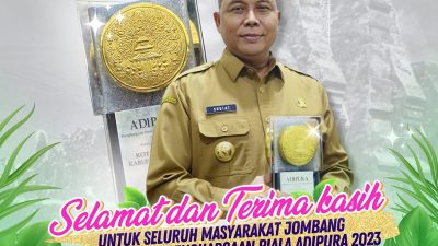 Jombang Kembali Terima Penghargaan Adipura