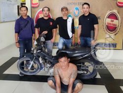 Maling Burung, Seorang Pria Bertato di Prabumulih Diringkus Polisi