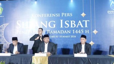 Pemerintah Tetapkan 1 Ramadhan 1445 H Jatuh Pada Selasa 12 Maret
