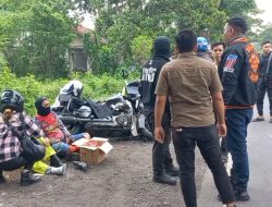Rombongan Motor Harley Terlibat Kecelakaan di Probolinggo, 2 Korban Tewas