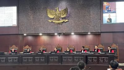 MK Mulai Sidang 297 Sengketa Pileg 2024