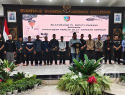 Pj Bupati Sugiat Ajak Paguyuban Silat Jombang Beriman Jalin Persatuan
