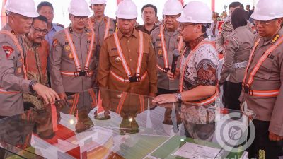 Pj Bupati Sugiat Dukung Pembangunan RS Bhayangkara di Jombang