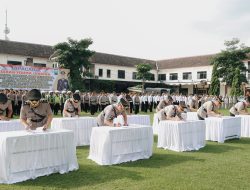 Mutasi Polres Jombang, Ini Deretan Nama Pejabat Utama Dan Kapolsek Yang Baru