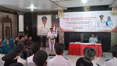 869 Kades Dan BPD di Jombang Terima SK Perpanjangan Jabatan