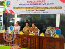 Pemkab Jombang Gelar Sosialisasi Penanggulangan Konflik Sosial di Plandan