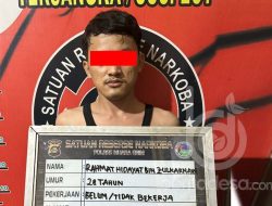 Edarkan Sabu, Pria Pengangguran Asal Kepur Muara Enim Ditangkap Polisi