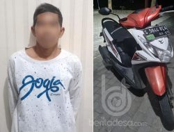 Kurang dari 12 Jam, Polisi Ringkus Maling Motor di Jombang