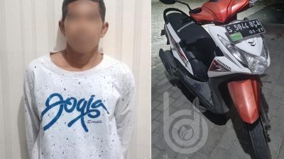 Kurang dari 12 Jam, Polisi Ringkus Maling Motor di Jombang