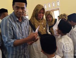 TP PKK Desa Sambirejo Jogoroto Mengelar Santunan Anak Yatim