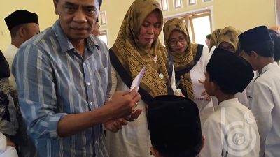 TP PKK Desa Sambirejo Jogoroto Mengelar Santunan Anak Yatim