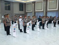 32 PJU dan Kapolres di Lingkup Polda Jatim Dimutasi