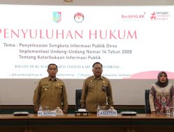 Pemkab Jombang Gelar Penyuluhan Hukum Implementasikan KIP Desa