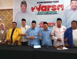 Delapan Parpol di Jombang Deklarasi Dukung Warsubi-Salman (Warsa)