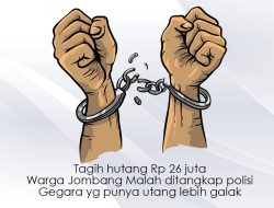 Nagih Utang Rp 26 Juta Warga Jombang Malah Ditahan Polisi, Yang Ditagih Lebih Galak