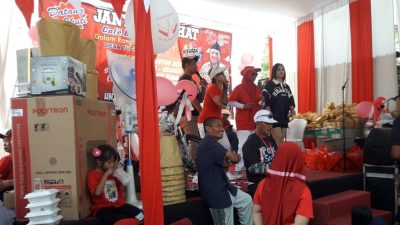 Café Bima Jaya Tugusumberjo Jombang Gelah Jalan Sehat, Merayakan HUT RI Ke-79