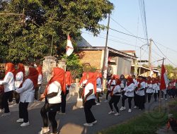 Pemdes Kalikejambon Jombang Gelar Jalan Sehat, Meriahkan HUT RI ke-79