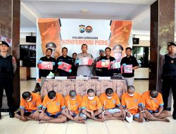 Polres Lumajang Ungkap 5 Kasus Narkoba, Ringkus 8 Tersangka