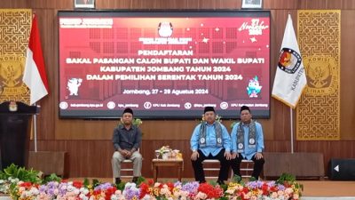 Diusung 8 Parpol, Paslon Warsubi-Salman Hari Ini Daftar ke KPU Jombang