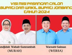 Pilkada 2024, Menilik Visi Misi Dua Cabup-Cawabup Jombang