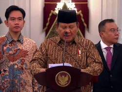 Presiden Prabowo Subianto Umumkan Susunan Kabinet Merah-Putih, Ini Daftarnya