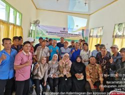 Disperta Jombang Gelar Pembinaan Kelembagaan Dan Koperasi Petani Tembakau